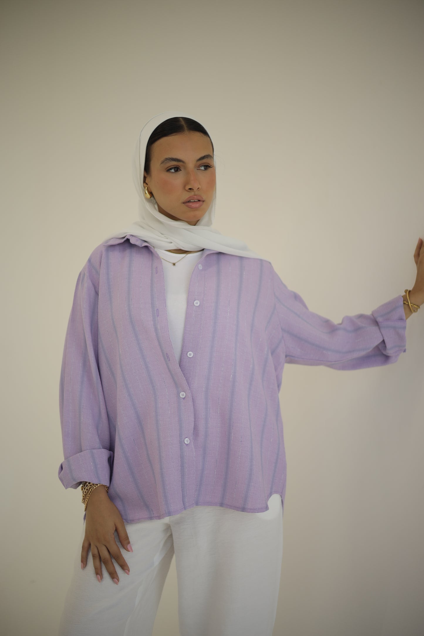 Heavy linen shirt